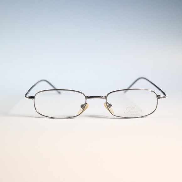 Success SS-207 Ant Silver slim frame eyeglasses eyewear 50-18 135 N6 - Picture 1 of 8